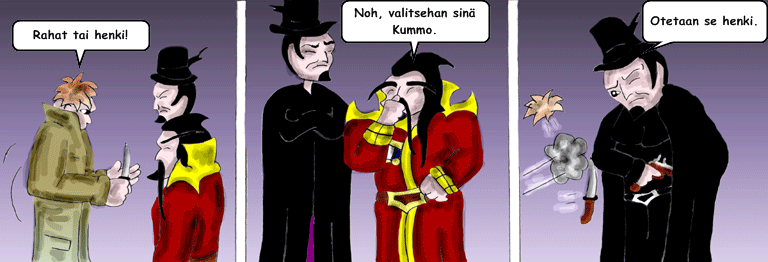 Darol VS Leopold comic strip