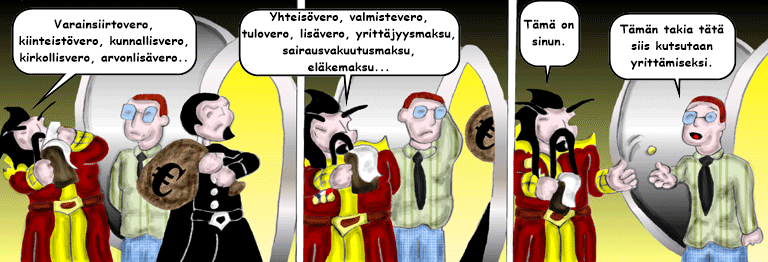 Darol VS Leopold comic strip