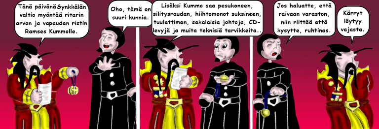 Darol VS Leopold comic strip
