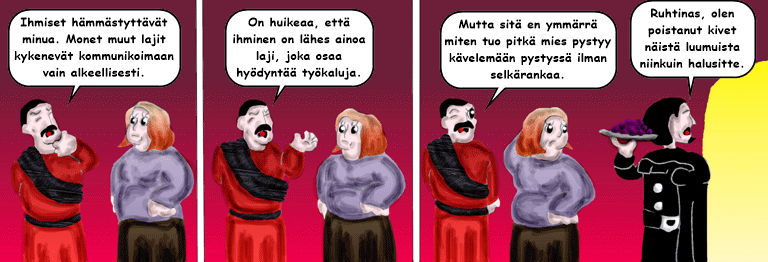 Darol VS Leopold comic strip