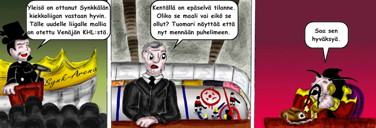 Darol VS Leopold comic strip
