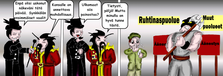 Darol VS Leopold comic strip