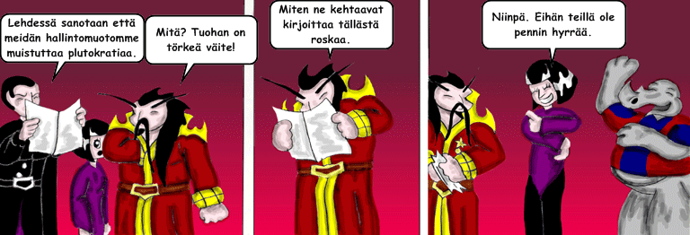Darol VS Leopold comic strip
