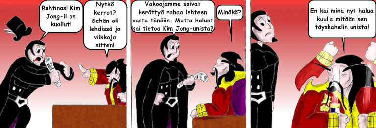 Darol VS Leopold comic strip