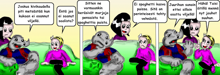 Darol VS Leopold comic strip