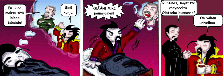 Darol VS Leopold comic strip