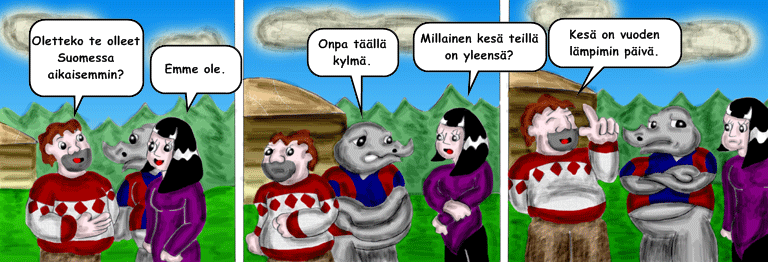 Darol VS Leopold comic strip