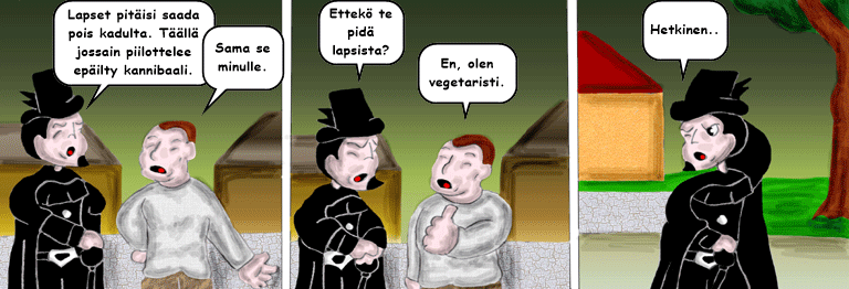 Darol VS Leopold comic strip