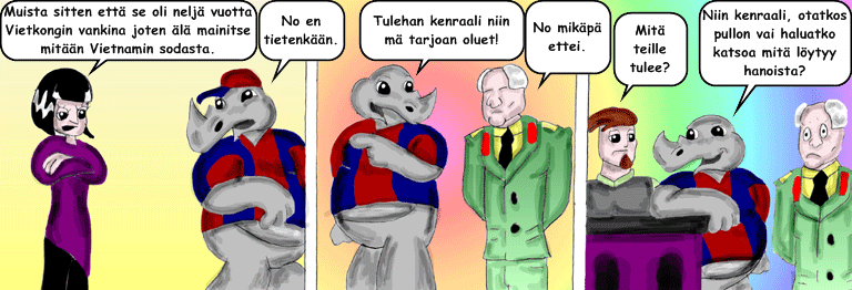 Darol VS Leopold comic strip