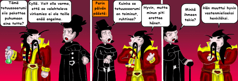 Darol VS Leopold comic strip