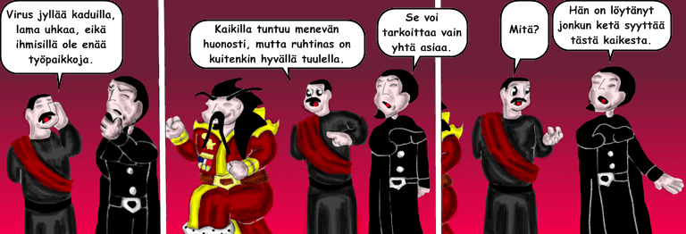 Darol VS Leopold comic strip
