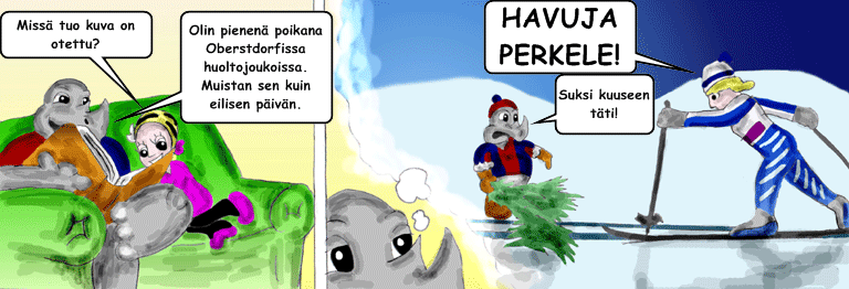 Darol VS Leopold comic strip