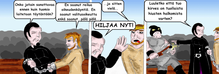 Darol VS Leopold comic strip