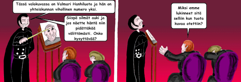 Darol VS Leopold comic strip