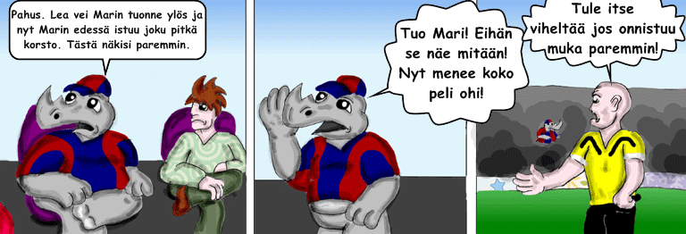 Darol VS Leopold comic strip