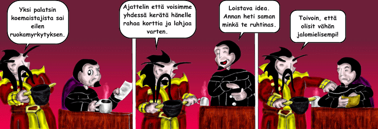 Darol VS Leopold comic strip