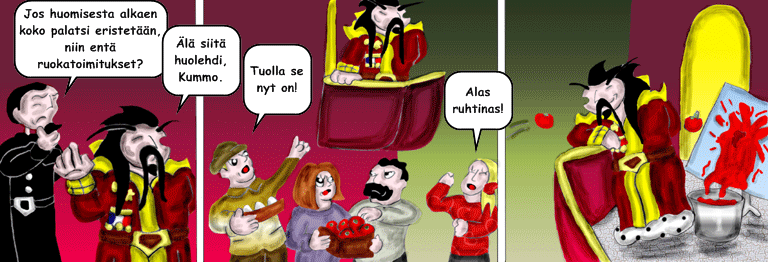 Darol VS Leopold comic strip