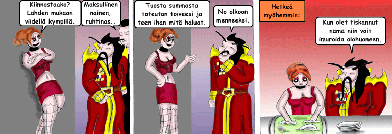 Darol VS Leopold comic strip