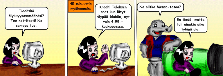 Darol VS Leopold comic strip