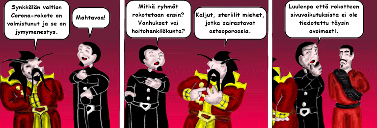 Darol VS Leopold comic strip