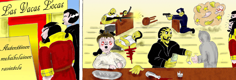 Darol VS Leopold comic strip