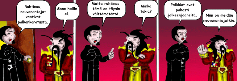 Darol VS Leopold comic strip