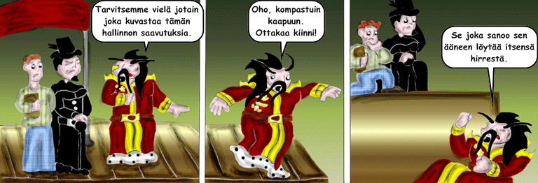Darol VS Leopold comic strip