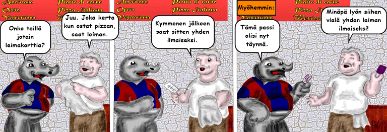 Darol VS Leopold comic strip