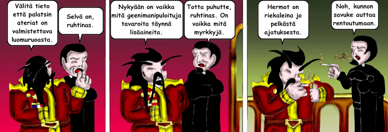 Darol VS Leopold comic strip