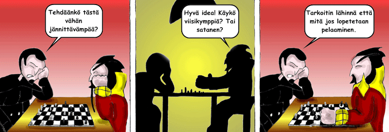 Darol VS Leopold comic strip