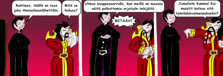 Darol VS Leopold comic strip