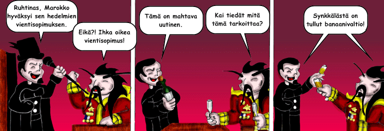 Darol VS Leopold comic strip