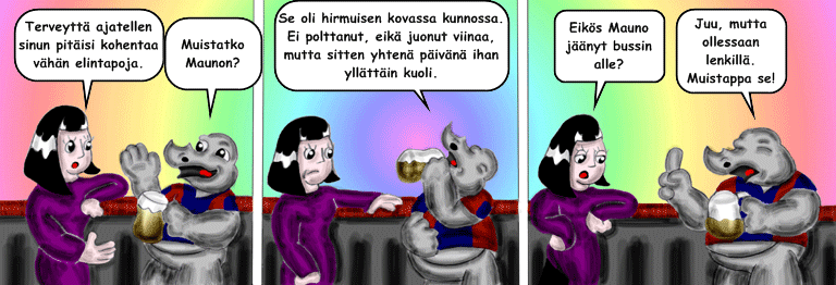 Darol VS Leopold comic strip