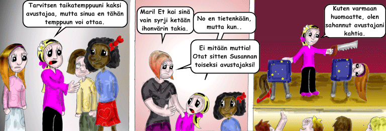 Darol VS Leopold comic strip