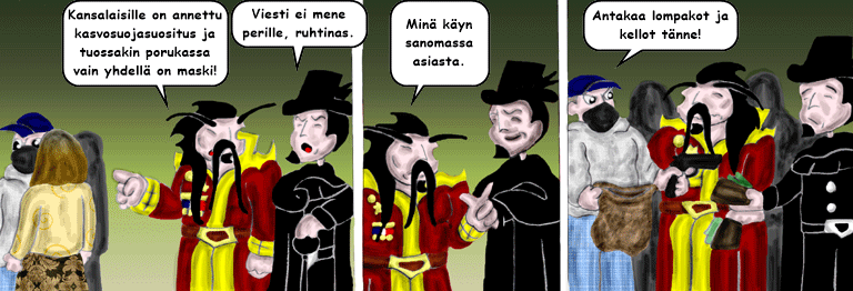 Darol VS Leopold comic strip