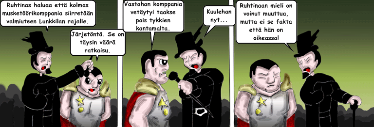 Darol VS Leopold comic strip