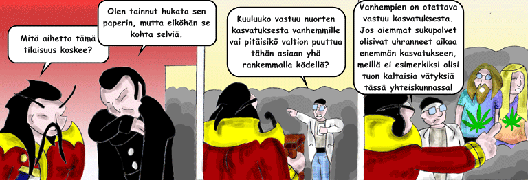 Darol VS Leopold comic strip