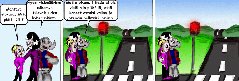 Darol VS Leopold comic strip