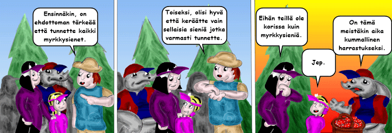 Darol VS Leopold comic strip