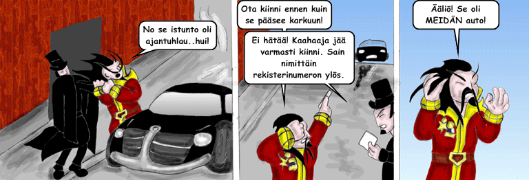 Darol VS Leopold comic strip