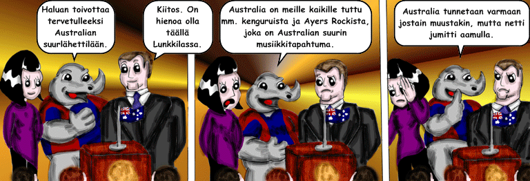 Darol VS Leopold comic strip