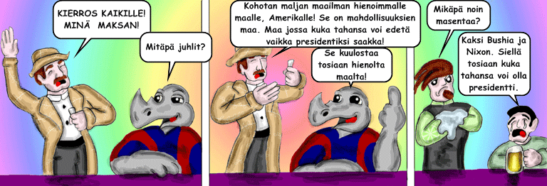 Darol VS Leopold comic strip