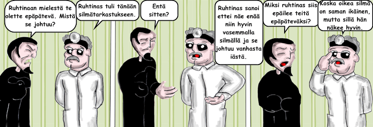 Darol VS Leopold comic strip