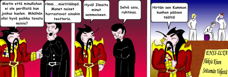 Darol VS Leopold comic strip