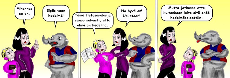 Darol VS Leopold comic strip