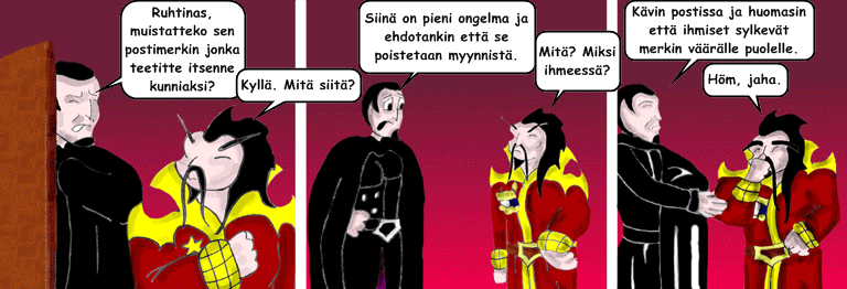 Darol VS Leopold comic strip