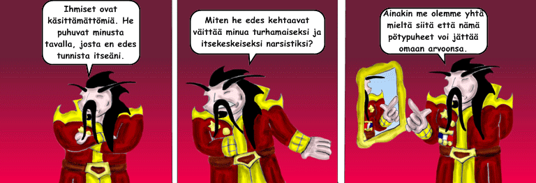 Darol VS Leopold comic strip