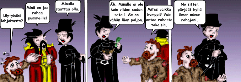 Darol VS Leopold comic strip