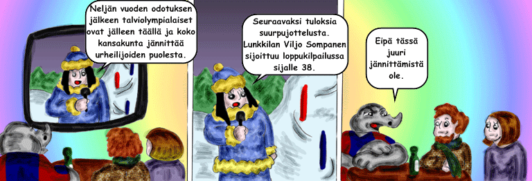 Darol VS Leopold comic strip