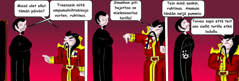 Darol VS Leopold comic strip